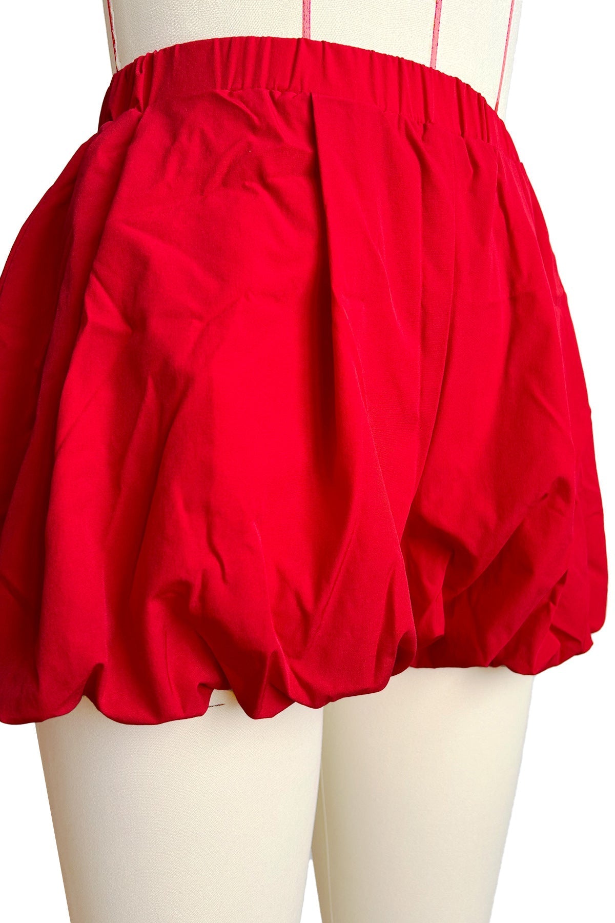 Bubble High Waist Puffy Pleated Shorts Lavish Daily