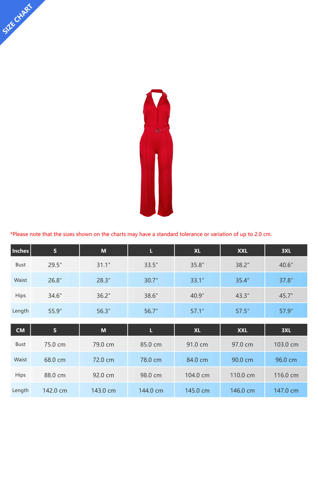 Halter Backless V-Neck Jumpsuit Lavish Daily