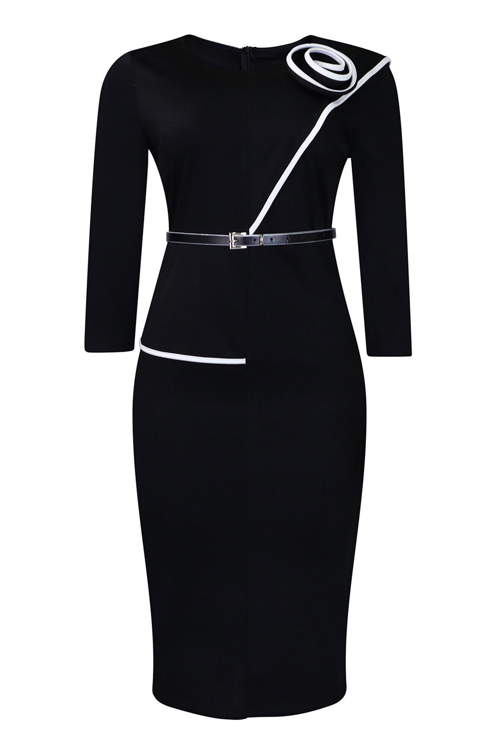 Elegant OL Bodycon Pencil Dress for Office Ladies Lavish Daily