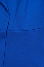 Three-Quarter Sleeve Ruched Waist Dress Lavish Daily