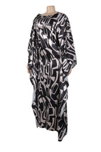 Print Belted Oblique Collar Dresses Lavish Daily