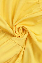 Smocked Cut Out Maxi Dress Lavish Daily