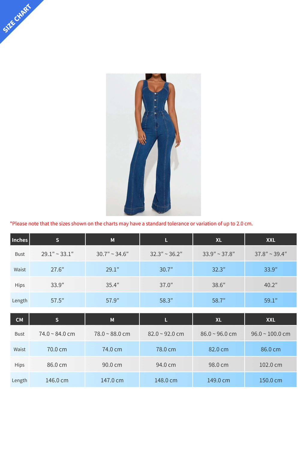 Strappy Flared Leg Denim Jumpsuit Lavish Daily