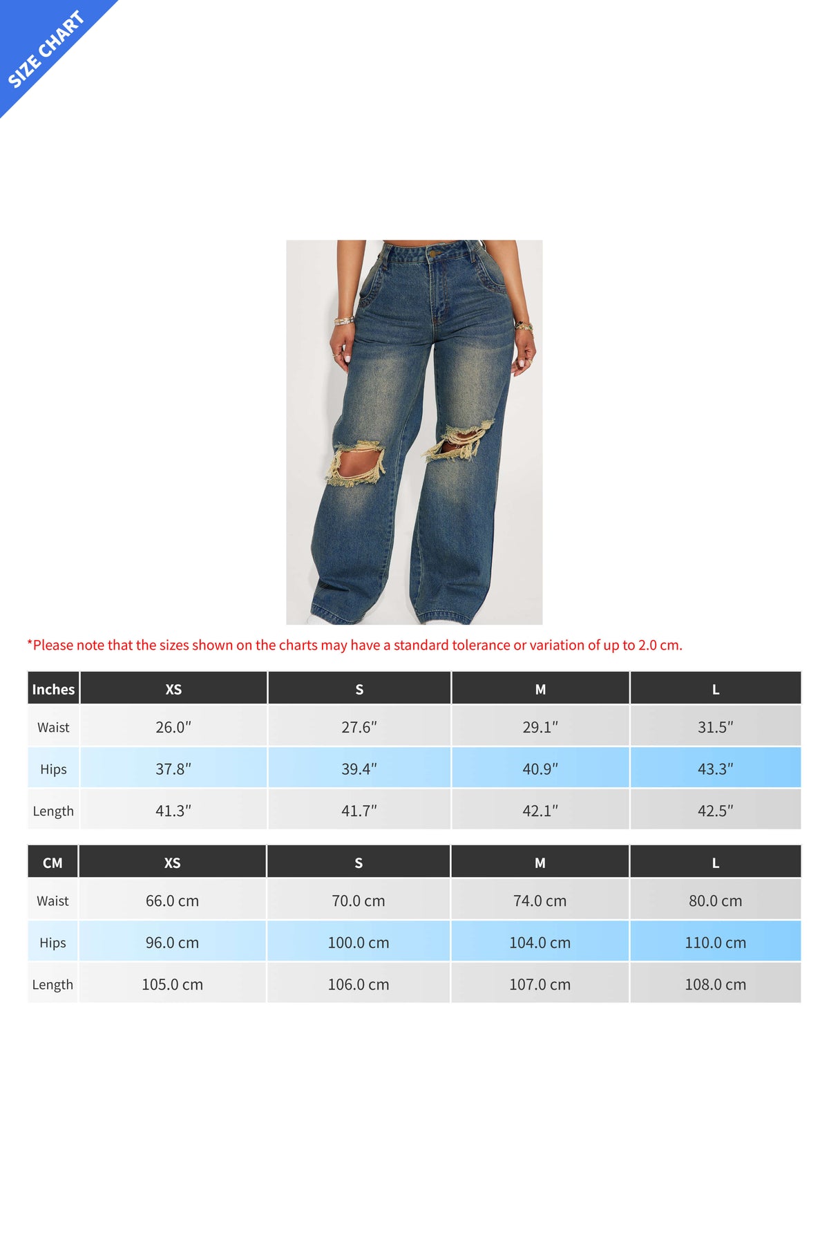 Vintage Washed Distressed Baggy Jeans Lavish Daily