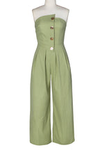 Strapless Wide-Leg Jumpsuit Lavish Daily