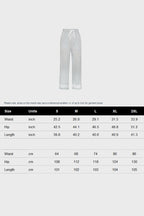 Stripe Wide-Leg Sweatpants Lavish Daily
