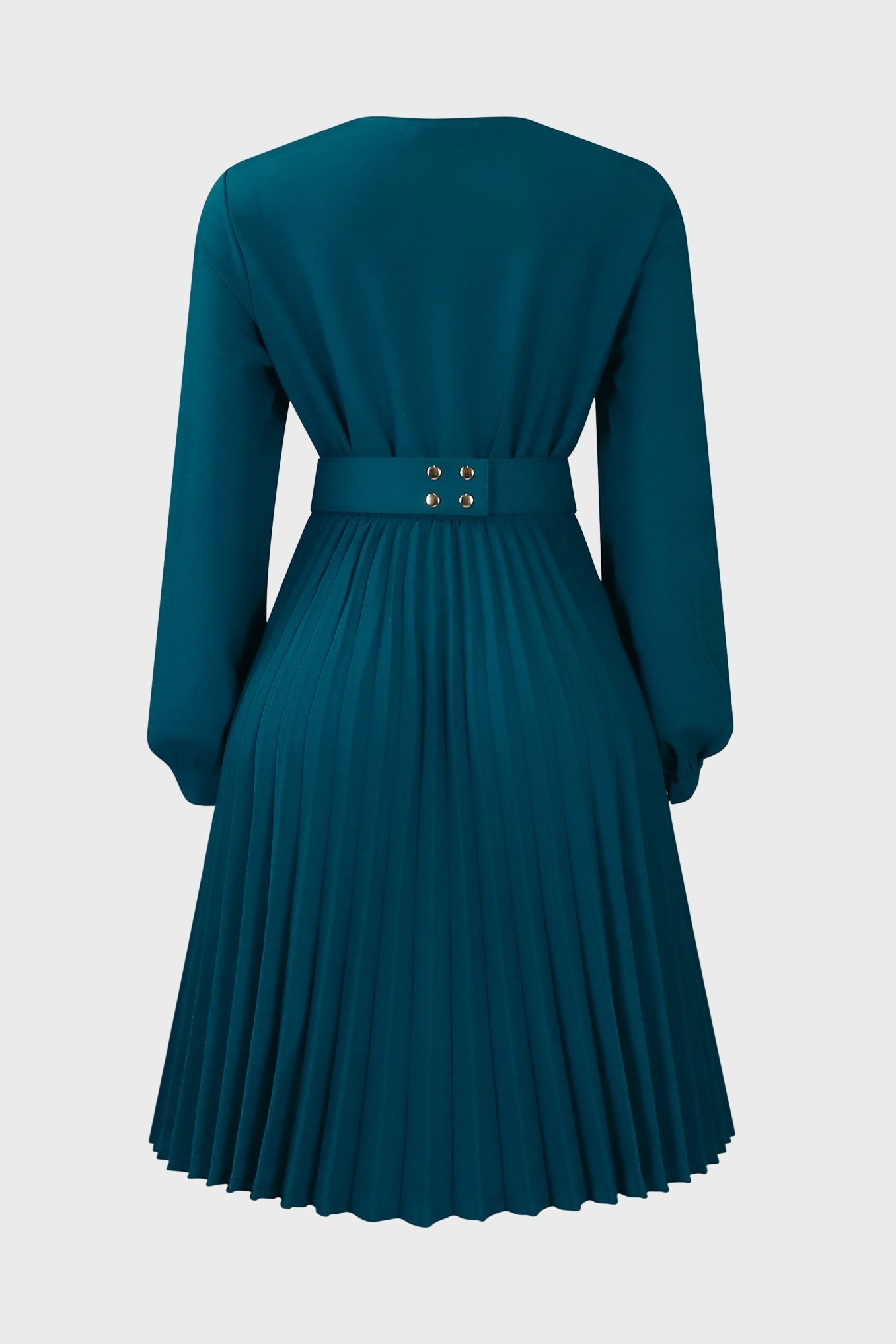 V Neck Long Sleeve Evening Long Dress Lavish Daily