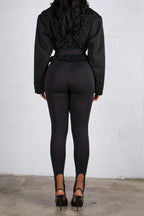 Cropped Trench Coat LavishDaily