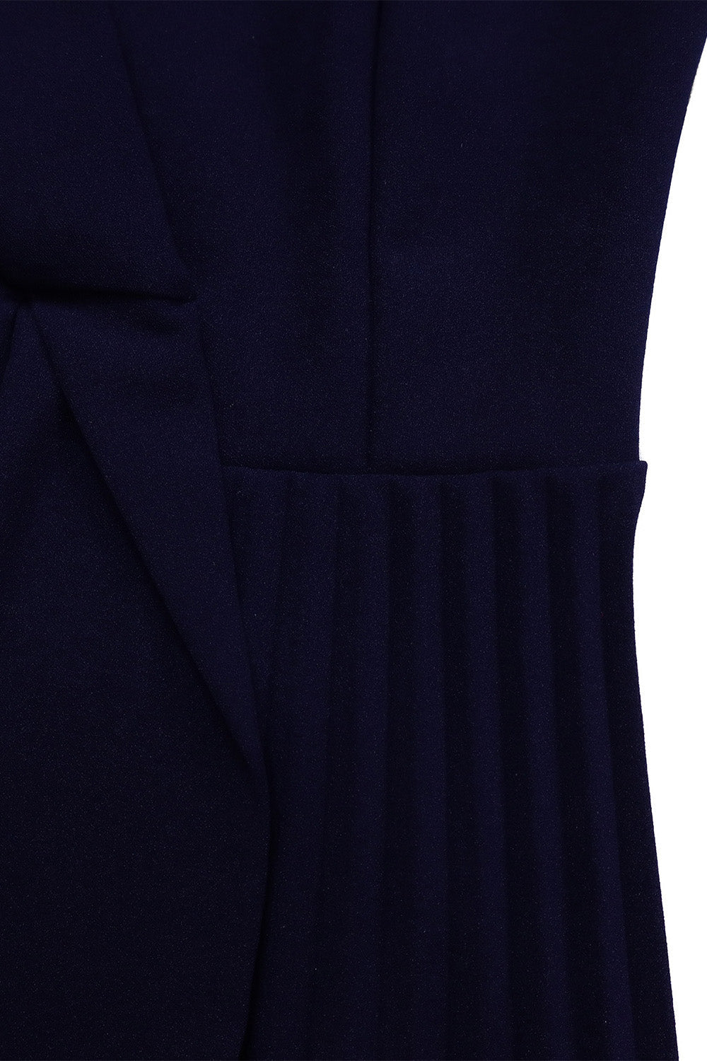 Pleated A-Line Blazer Midi Dress with Belt Lavish Daily
