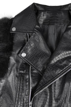 Faux Fur Trim Faux Leather Jacket Lavish Daily