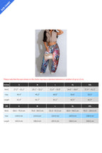 3D Print Denim Leather Wide-Leg Dopamine Pants Lavish Daily