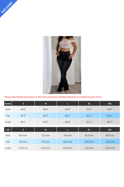 Double Waist Jeans Lavish Daily
