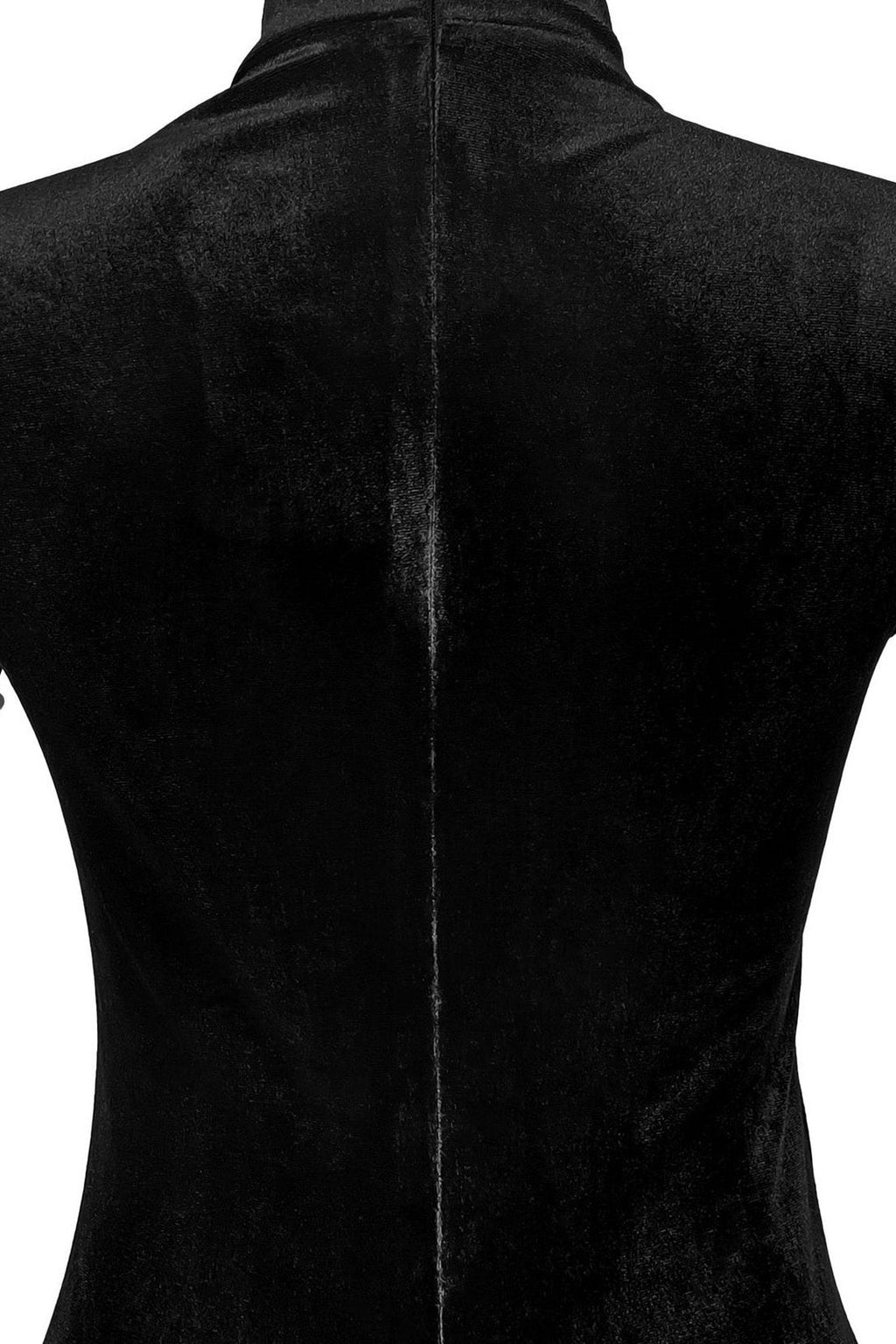 Elegant Velvet Rhinestone Dress LavishDaily