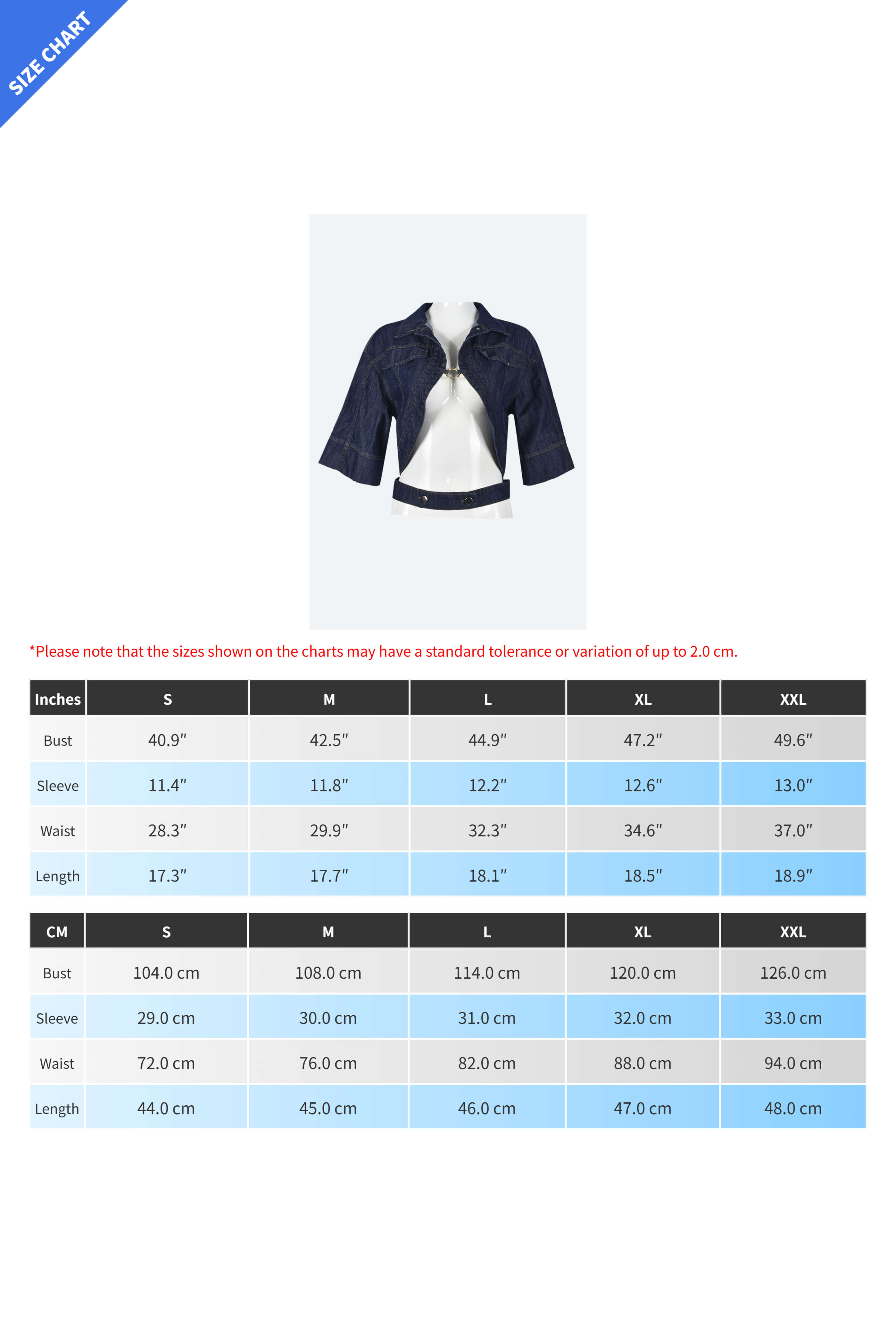 Cropped Denim Shirt Lavish Daily