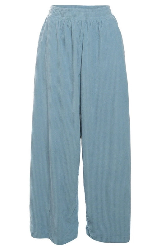 Relaxed Waist Straight Leg Casual Pants Lavish Daily