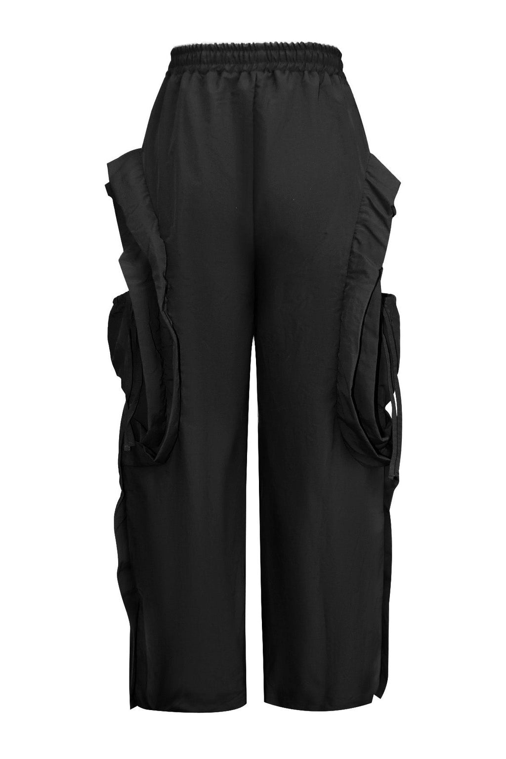 Ruffle Cargo Pants Lavish Daily