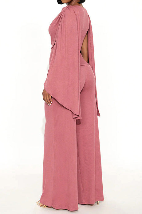 Draped Pant Set Lavish Daily