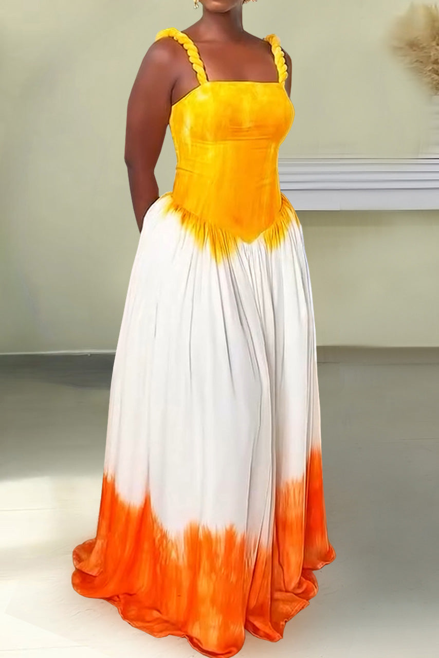 Loose Strappy Beach Vibe Dress Lavish Daily