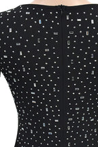 Crystal Embellished Square Neck Maxi Dress Lavish Daily