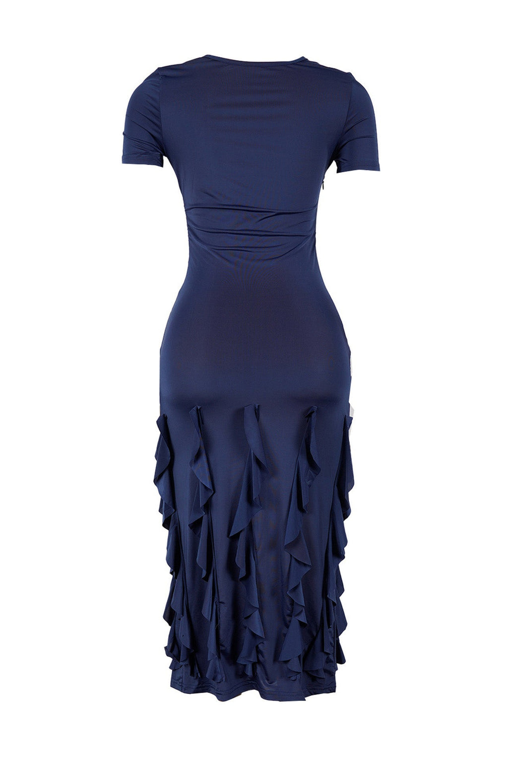 Elegant Slim-Fit Stretch Midi Dress Lavish Daily