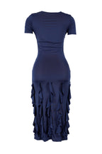 Elegant Slim-Fit Stretch Midi Dress Lavish Daily