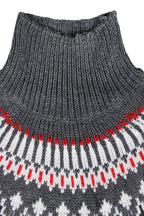 Turtleneck Cropped Knit Sweater Lavish Daily