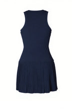 Sleeveless Bodycon Striped Mini Dress Lavish Daily