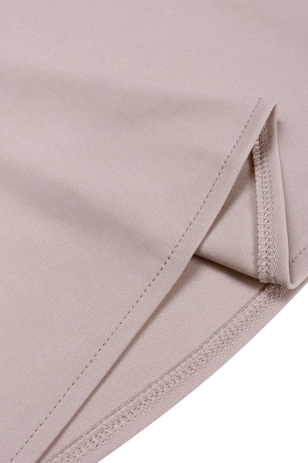 Solid Color Long Sleeve Lapel Elegant Dress Lavish Daily