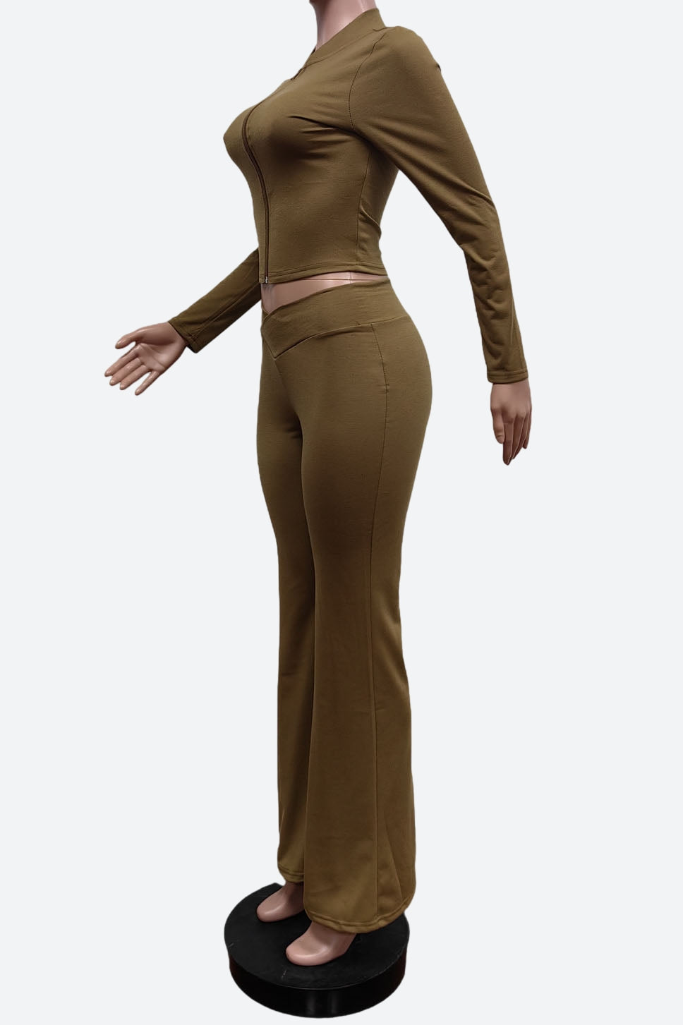 Stretch Long Sleeve Top and Pant set Lavish Daily