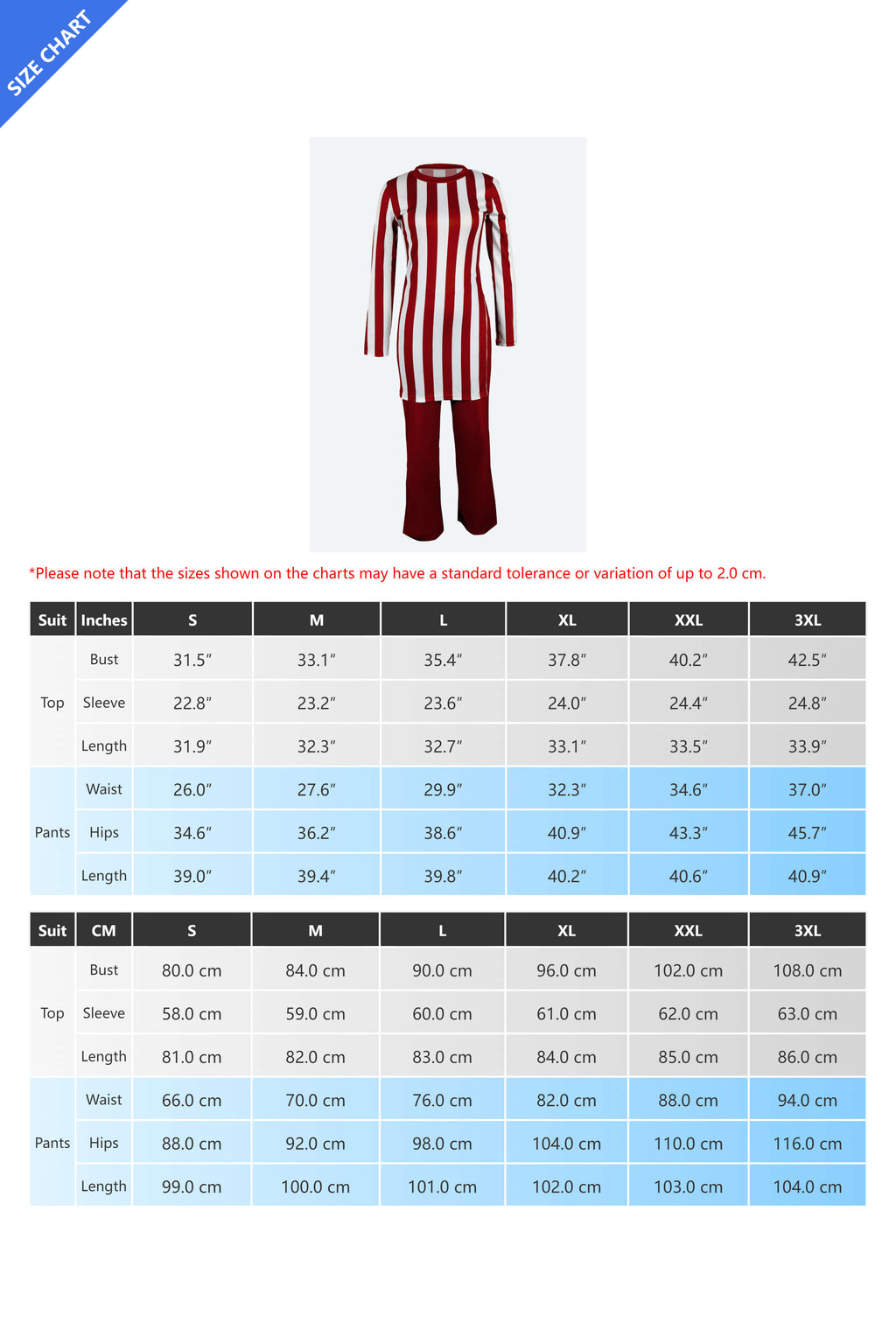 Striped T Shirts & Pants Set Lavish Daily