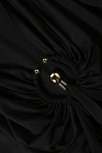 Twist Knot Ring Detail Maxi Dress Lavish Daily