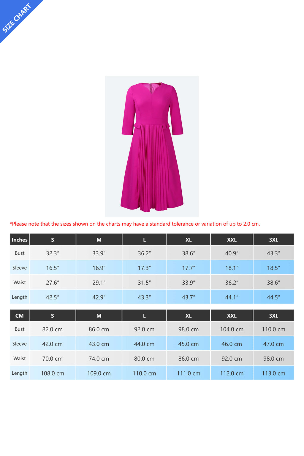 Elegant Solid Pleated Dress Lavish Daily
