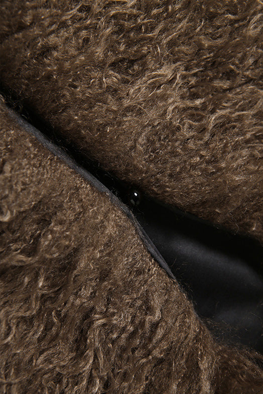 Faux Fur Trim Fringe Faux Leather Jacket Lavish Daily