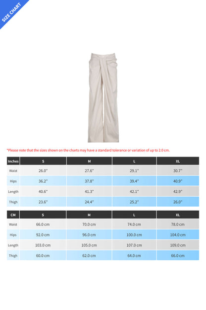 Solid Knot Low Waist Wide Leg Pants Lavish Daily