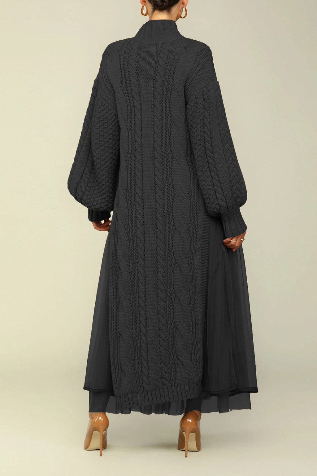 Knit Tulle Two Piece Skirt Set Lavish Daily