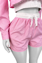 Seaside Prep Stripes Short Set Lavish Daily