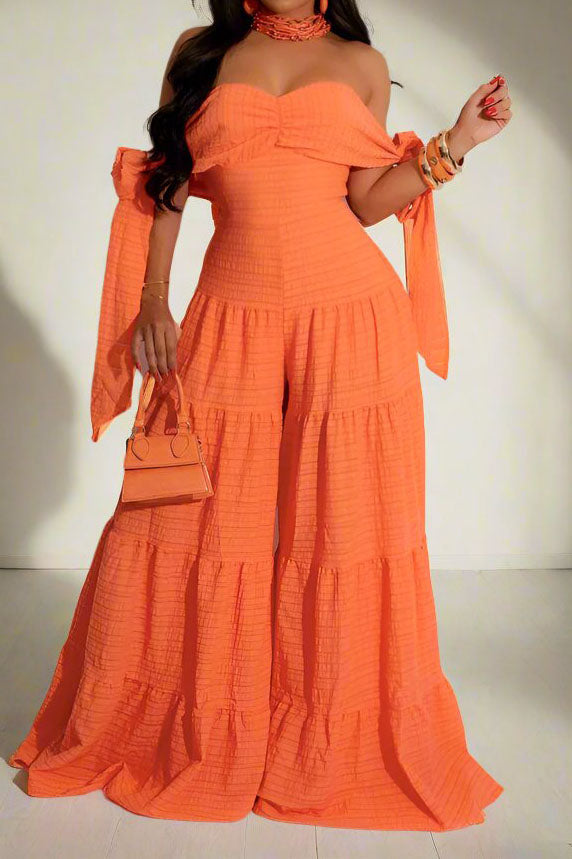 Wide Leg Jumpsuit Lavish Daily