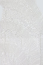 Lace Strapless Top and Ruffle Skirts Sets Lavish Daily