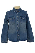 Loose Fit Casual Denim Shirt Lavish Daily