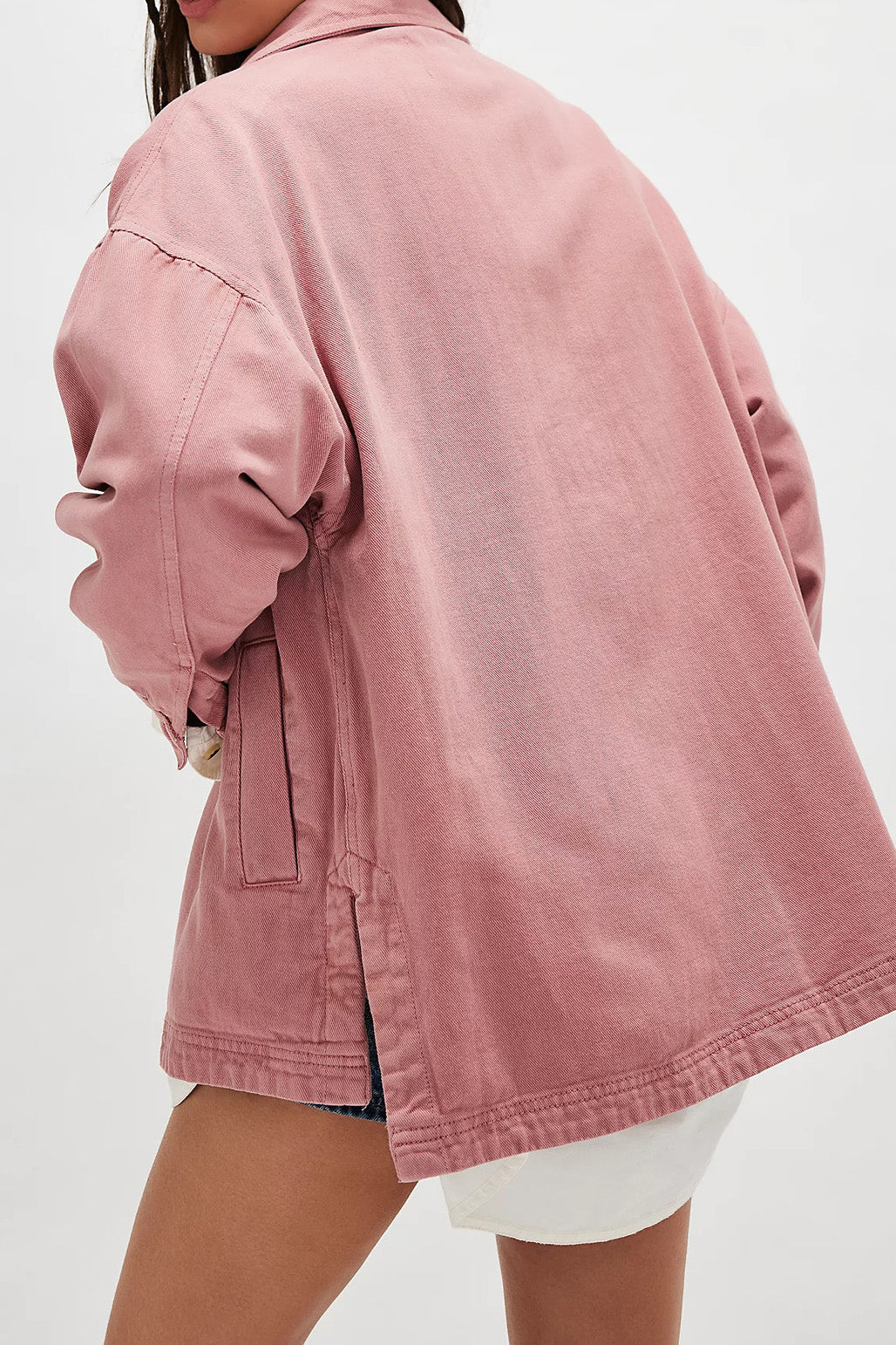 Oversized Boyfriend Fit Denim Jacket Lavish Daily
