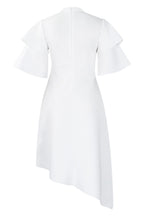 Double-Layer Ruffled Sleeve Dress Lavish Daily