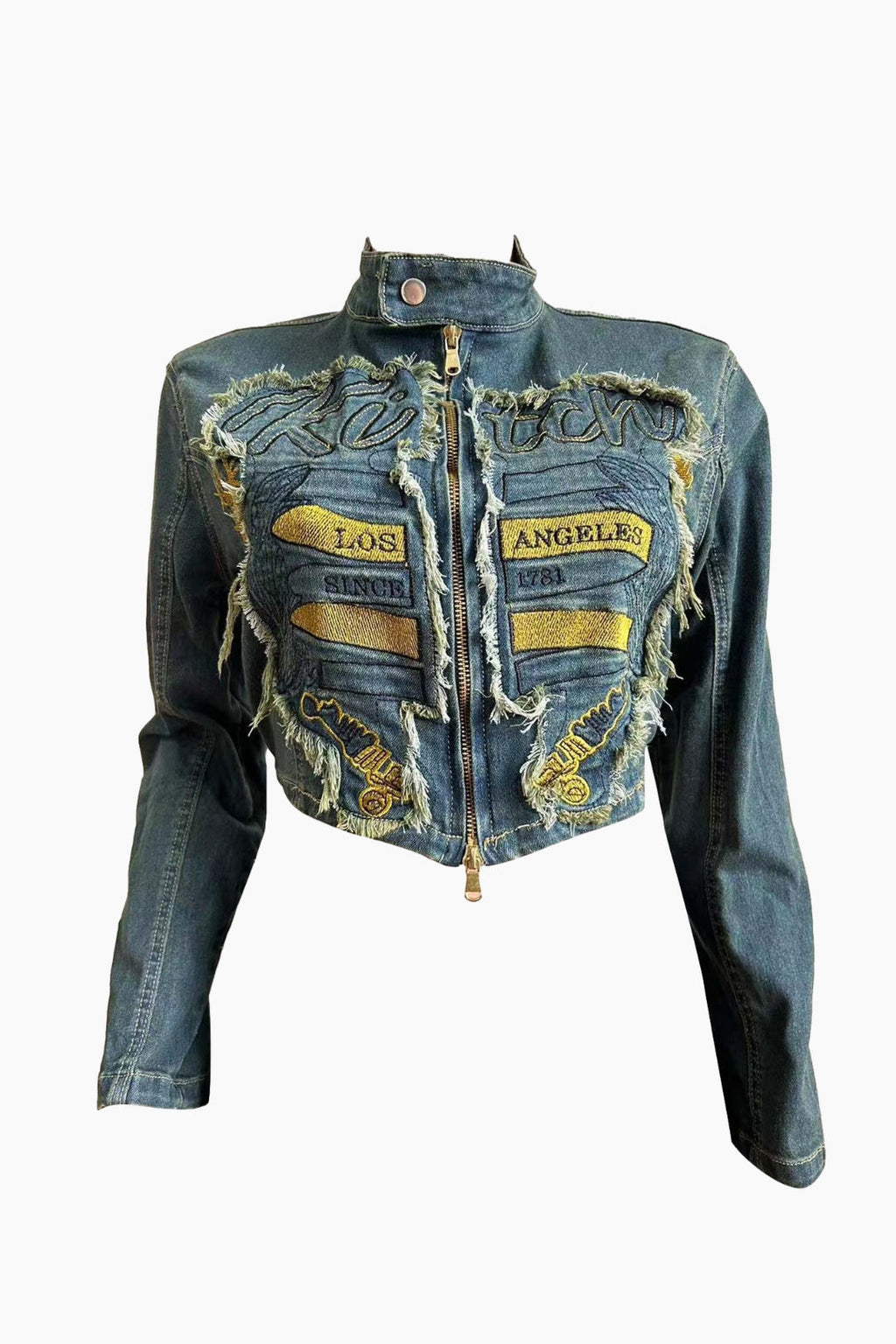 Vintage Denim Jacket Lavish Daily