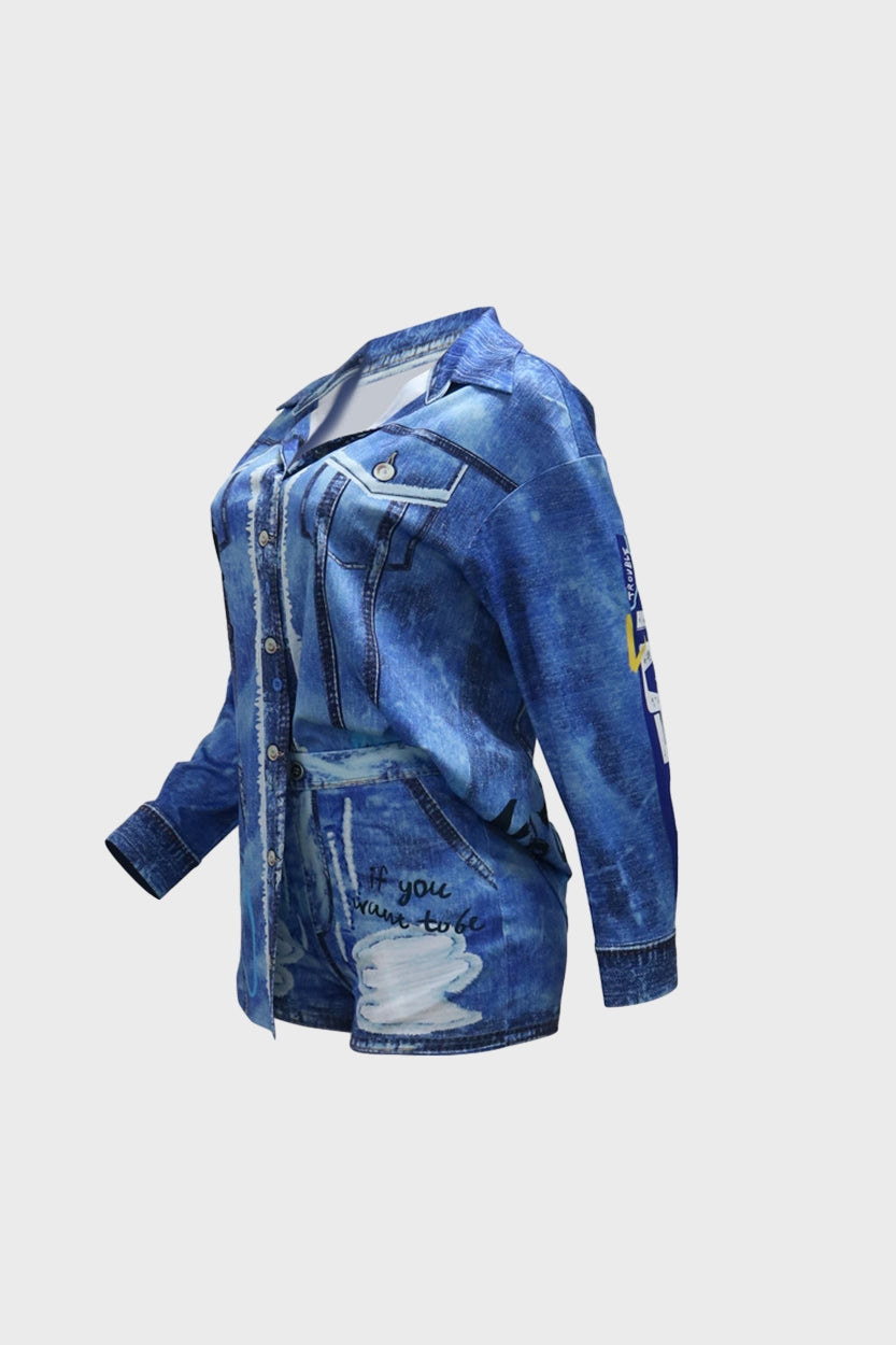 Printed Graffiti Set Lavish Daily