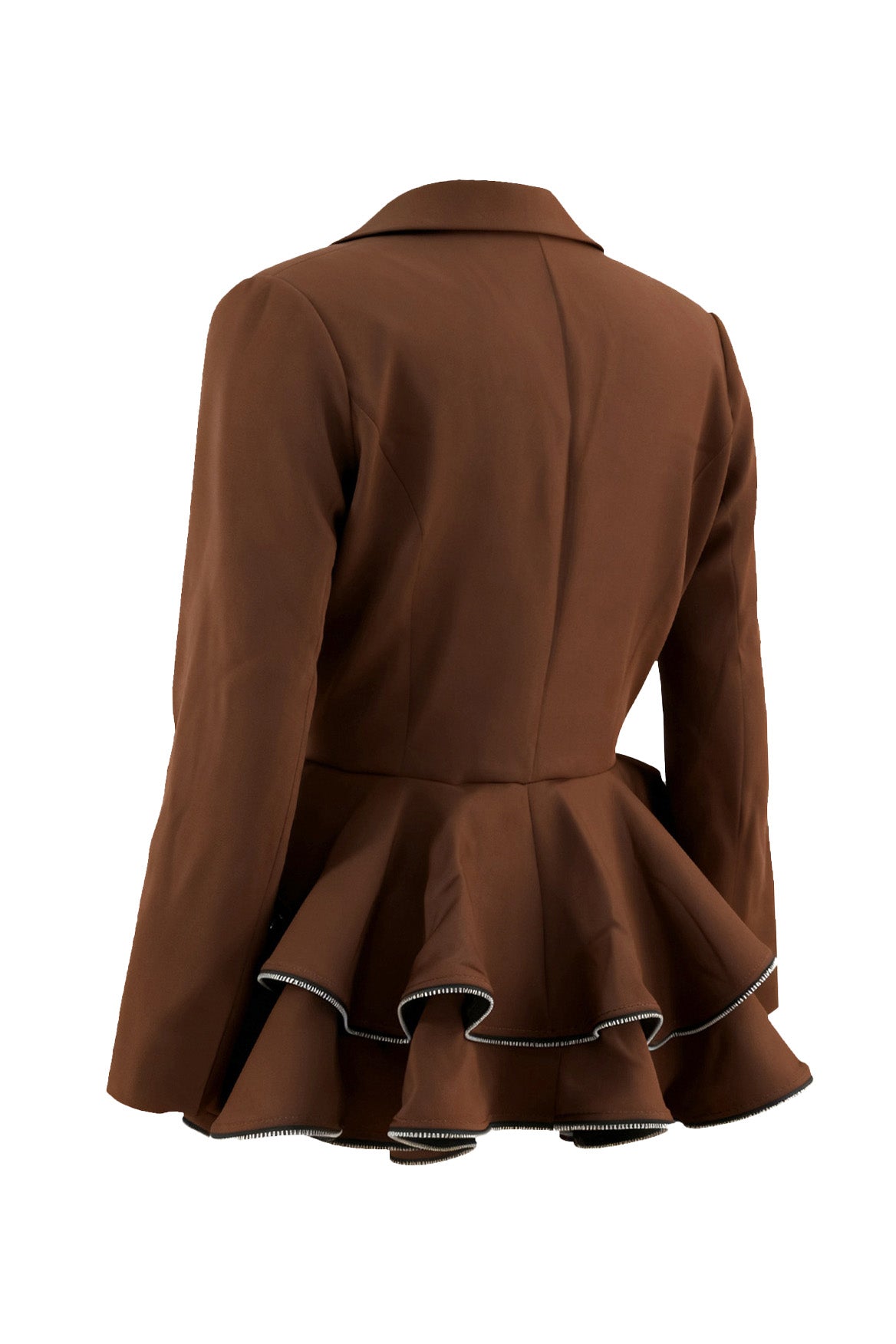 Double-Breasted Blazer Coat Lavish Daily