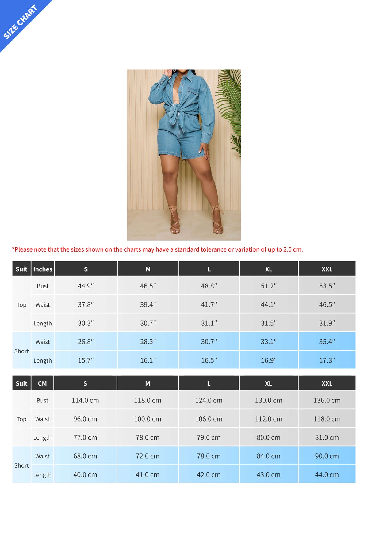Denim Jacket & Shorts Set Lavish Daily
