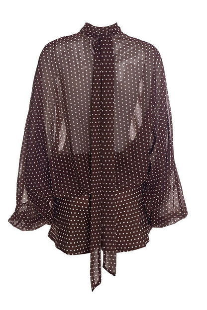 Polka Dot Sheer 2-Piece Shorts Set Lavish Daily