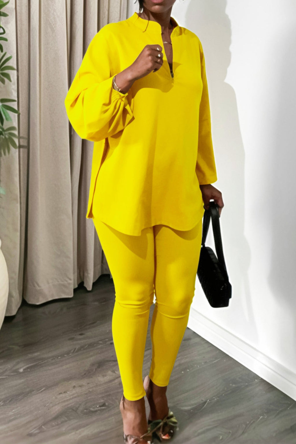 Loose Fit Tops and Legging Jogger Pants Suit Lavish Daily