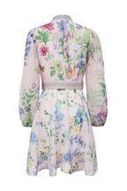 Multi-Color Belted Dress Lavish Daily