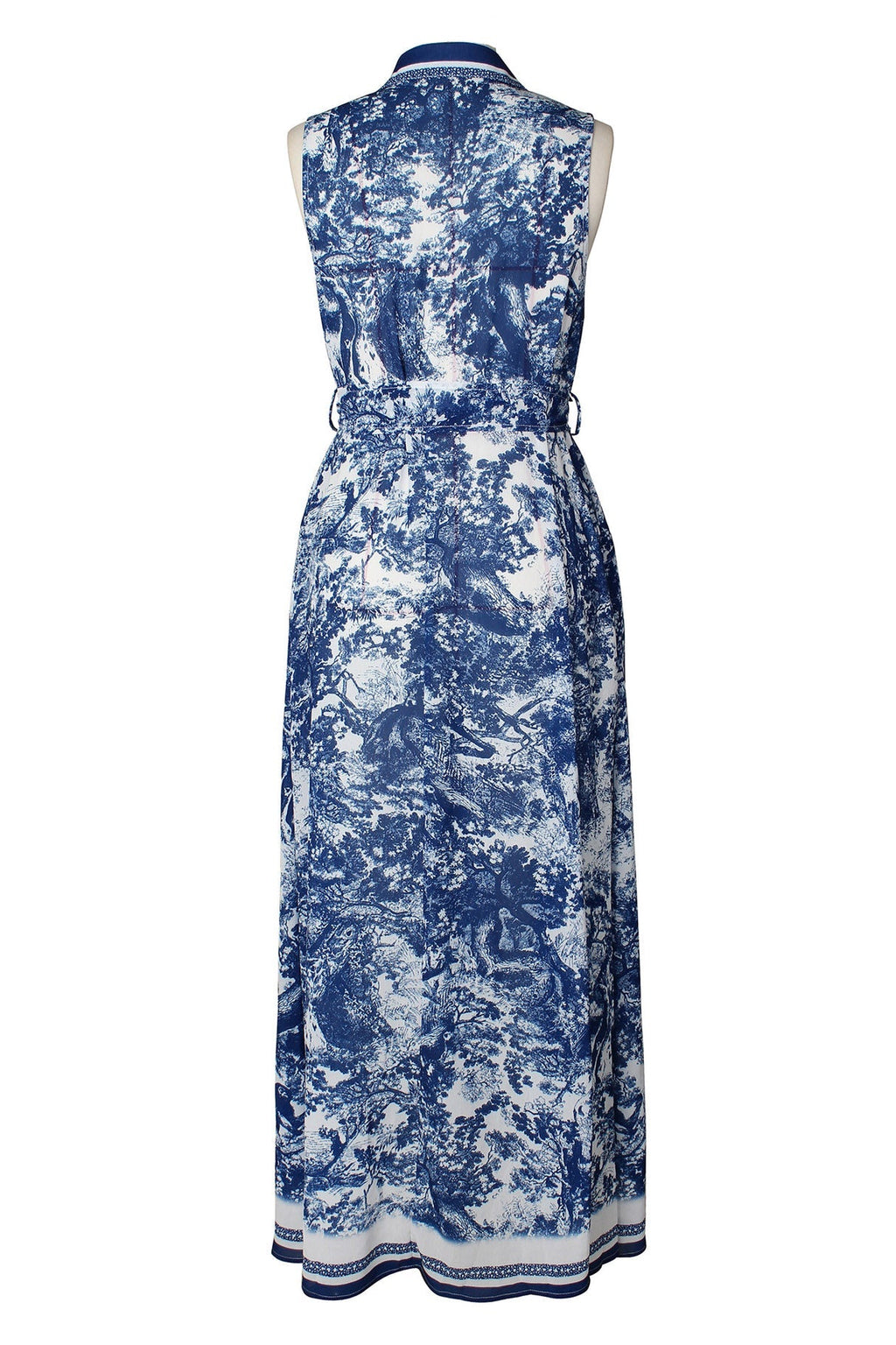 Button Down Shirt Maxi Dress Lavish Daily