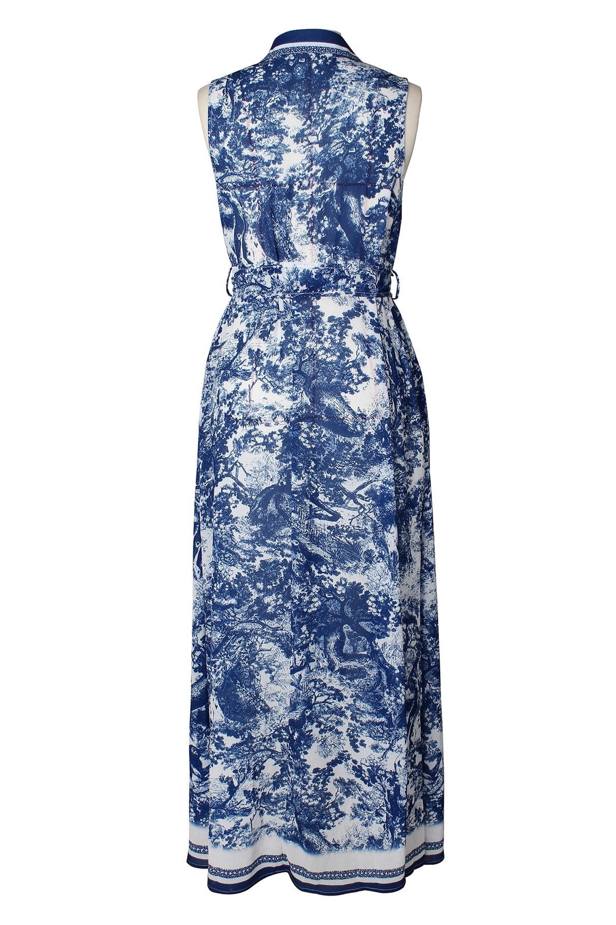 Button Down Shirt Maxi Dress Lavish Daily